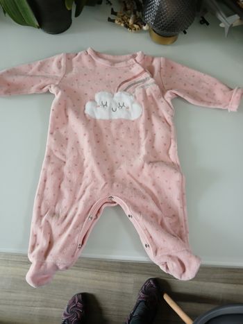 PYJAMAS VELOUR NUAGE TEX
