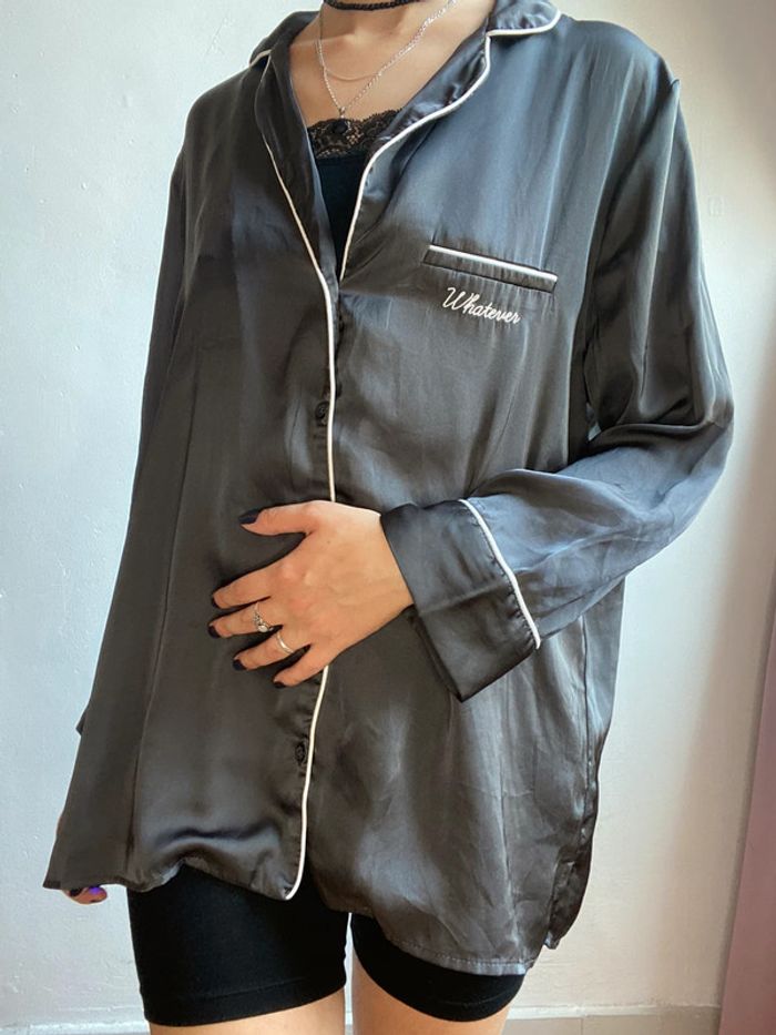 haut de pyjama pull and bear taille M - photo numéro 7