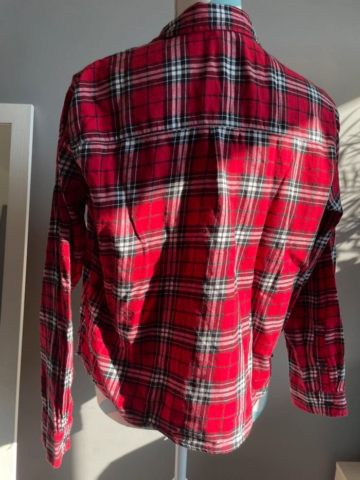 Chemise à carreaux rouge et noire - photo numéro 6