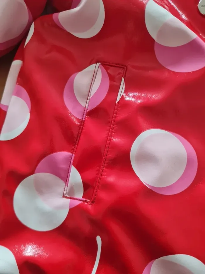 Blouson imperméable 18 mois fille - photo numéro 8