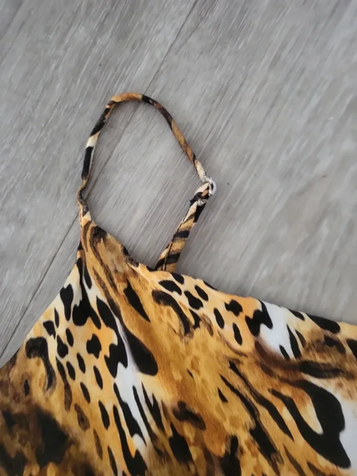 Robe leopard bershka s - photo numéro 6