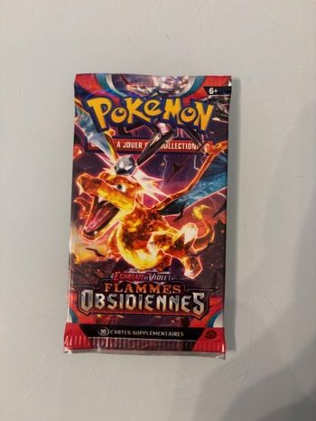 1 x Booster Flammes Obsidiennes NEUF