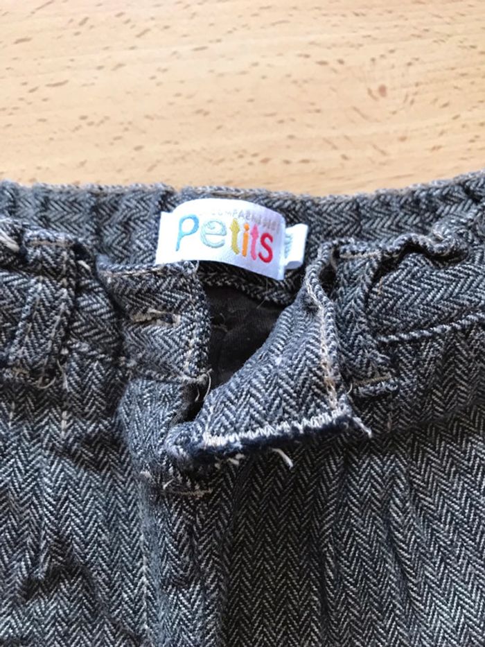 Short chaud gris fille 18 mois La Compagnie des Petits - photo numéro 2