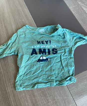 Tee shirt manches longues