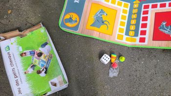 JEU DES PETITS CHEVAUX XL (tapis)