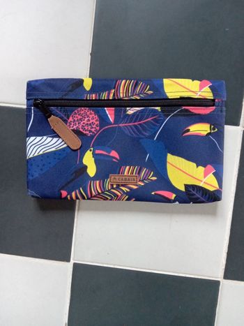 Pochette avant tropicale toucan été