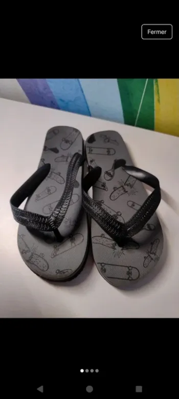Tongs garçon