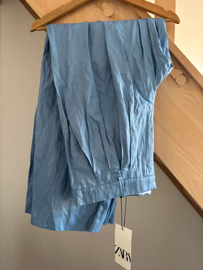 Pantalon effet froissé Zara L neuf avec étiquette