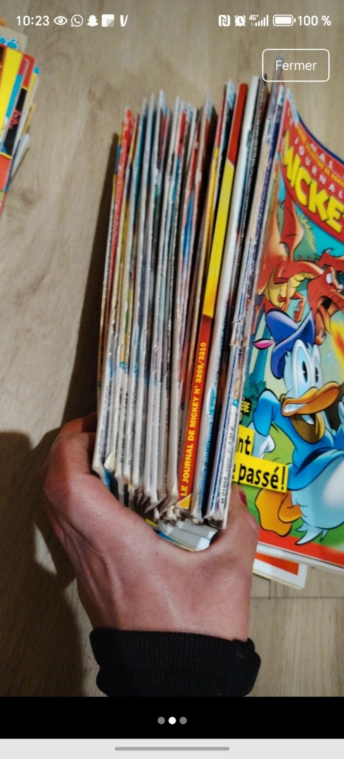 Lot de 48 magazines le journal de mickey - photo numéro 2