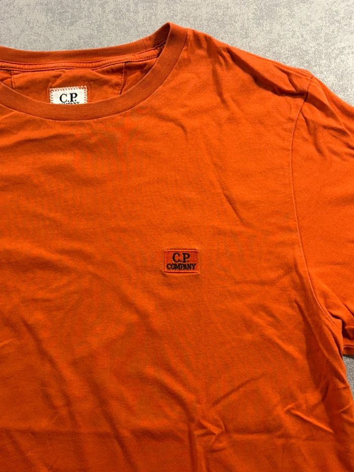 T-Shirt CP Company Orange Taille L - photo numéro 2