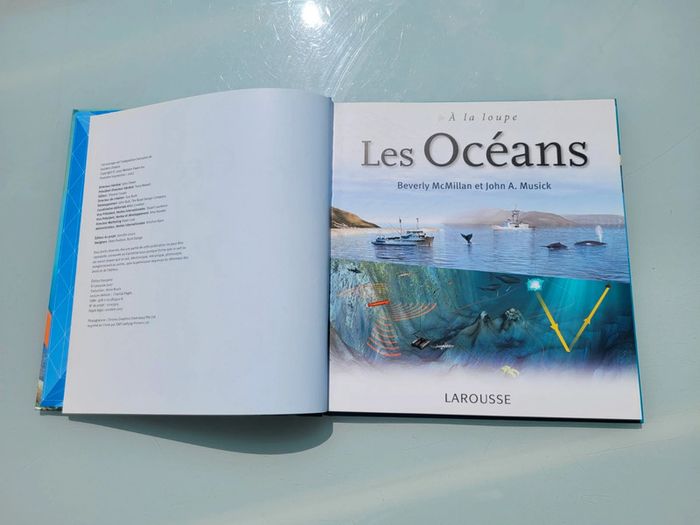 Livre Les Océans 🌊 à la loupe, éditions Larousse (48) - photo numéro 5