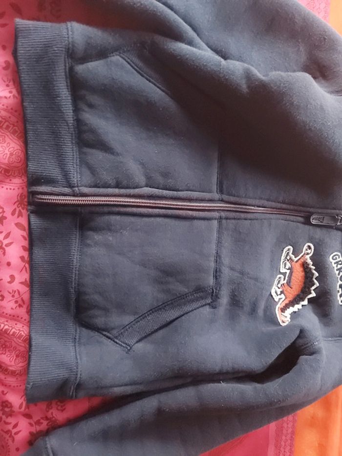 Sweat zippé doublé DPAM - photo numéro 6