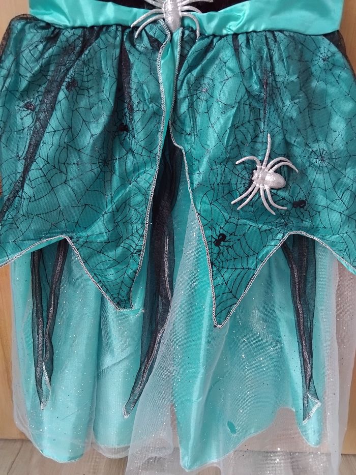 Déguisement Sorcière Robe Araignée Halloween 11 - 12 Ans 🕸 - photo numéro 4