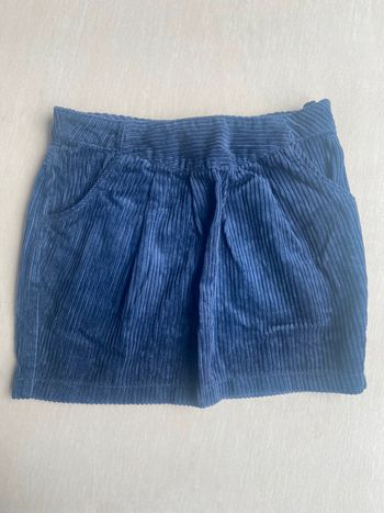 Jupe en velours côtelé