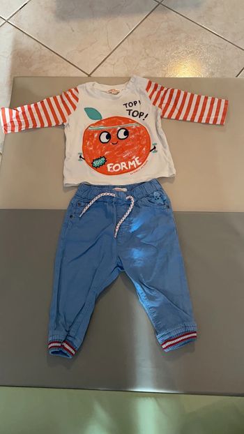 Ensemble 9 mois 71 cm