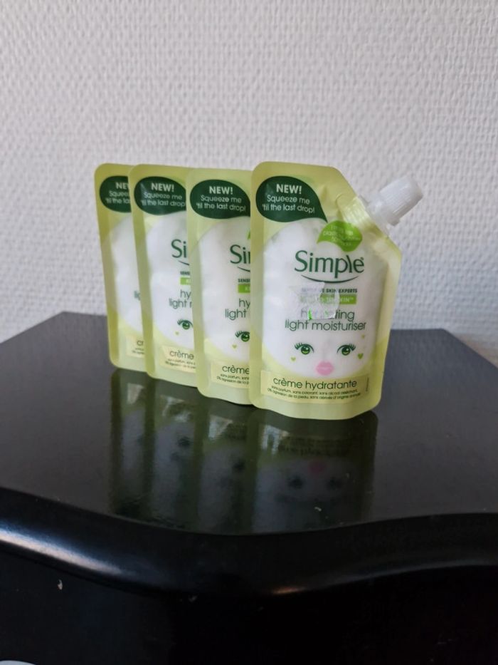 Lot de mini crème