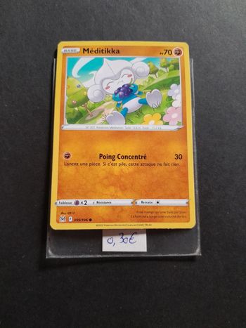 Carte Pokémon Méditikka 099/196