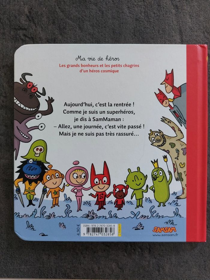 Livre enfant : Samsam rentre à l'école - photo numéro 3