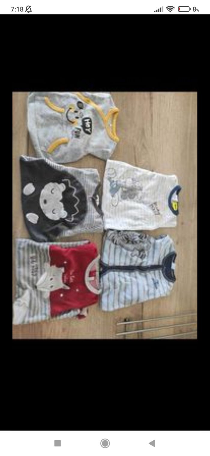 Lot de vêtements garçon 3 mois - photo numéro 2