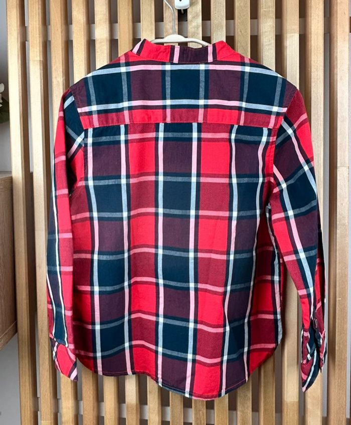 Jolie chemise garçon à carreaux rouge, 6 ans, orchestra - photo numéro 4