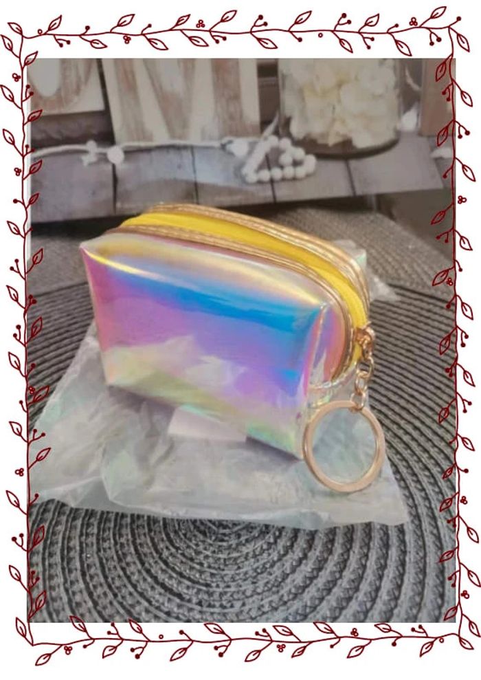 Porte-monnaie irisé Neuf