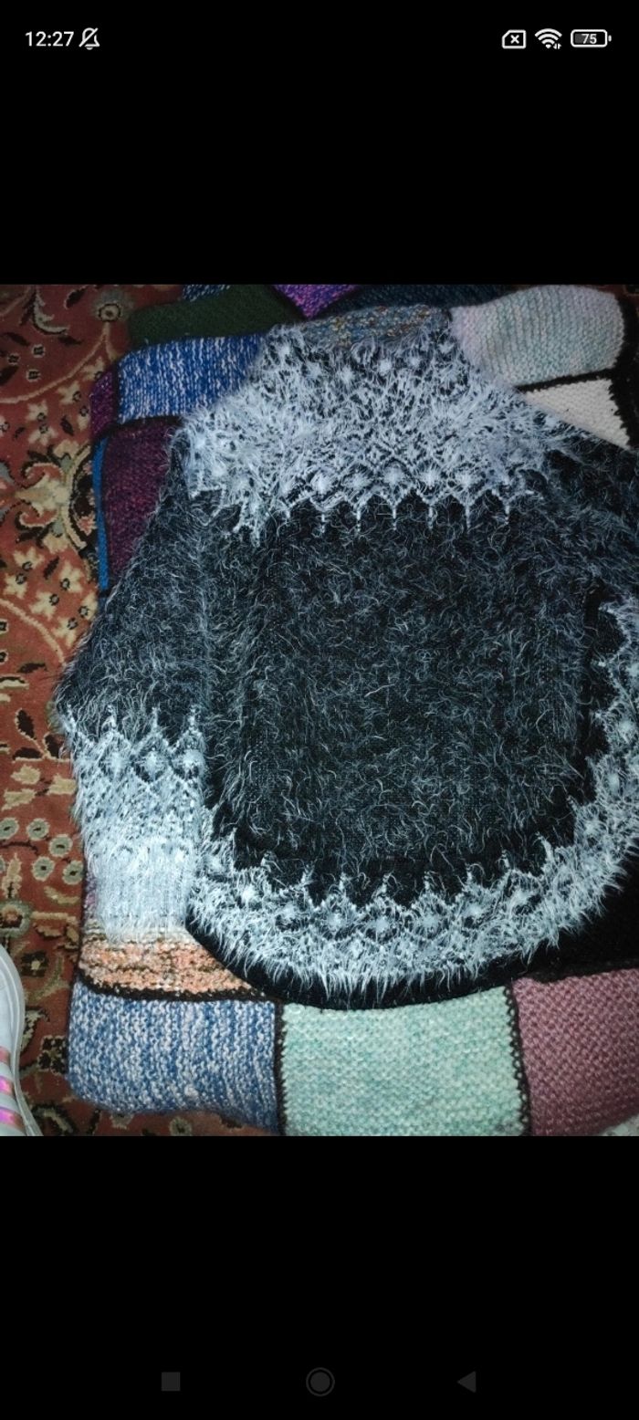 Très beau pull poncho e16 - photo numéro 5