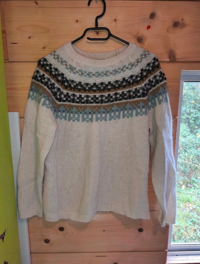 Magnifique pull d'hiver monoprix