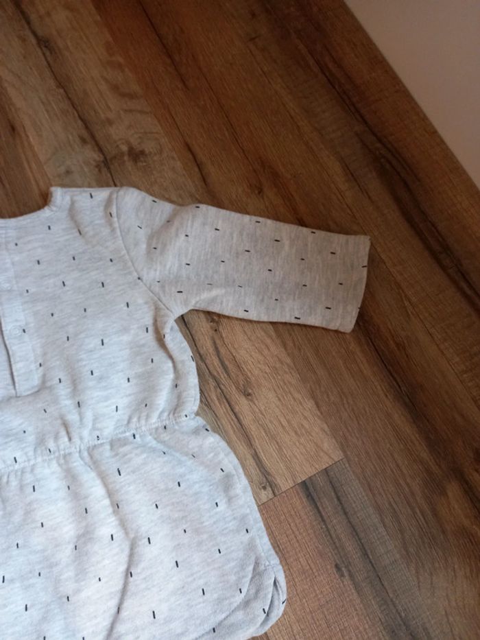 Robe tunique, gris clair, KIABI, 6 mois (69cm) - photo numéro 11