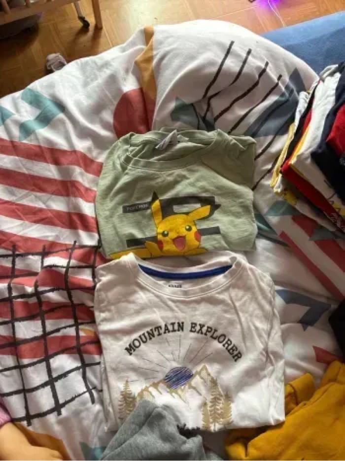 Lot 8 ans garçons tee shirt - photo numéro 2