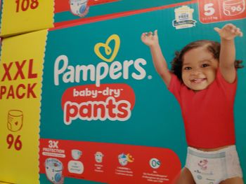 Pampers pants xxlpack gigapack taille 5 pants 