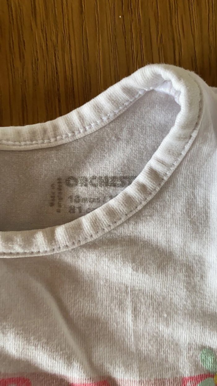 tee shirt manches courtes 18 mois - photo numéro 2