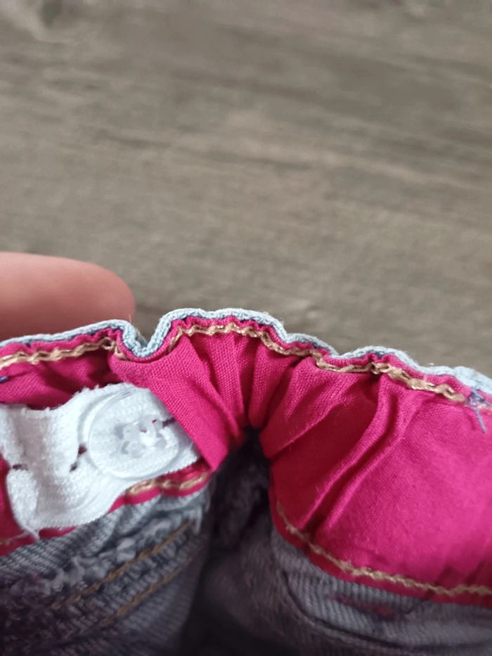 🌞 jupe en jeans 6 mois la boîte à malice très bon état - photo numéro 6
