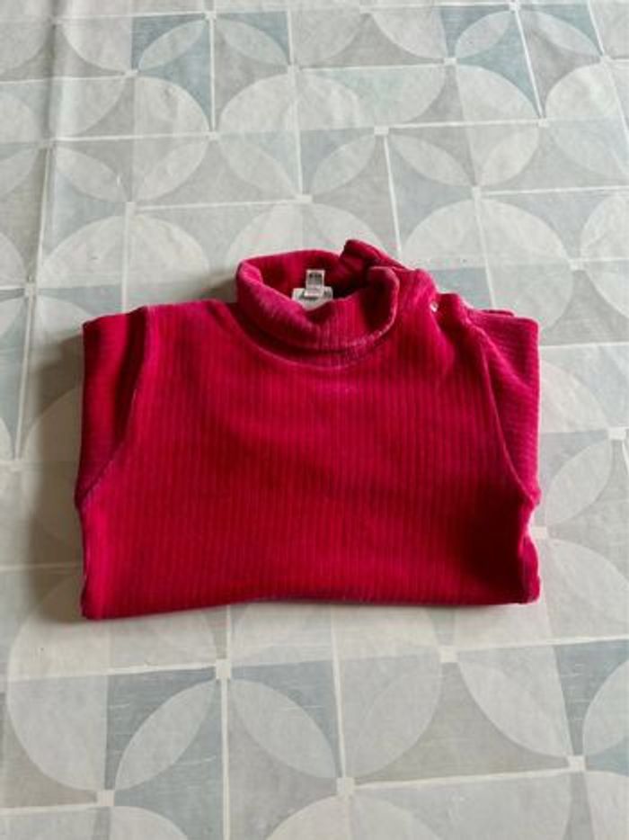 Pull col roulé fille -taille 18 mois - Absorba - en bon état - photo numéro 4
