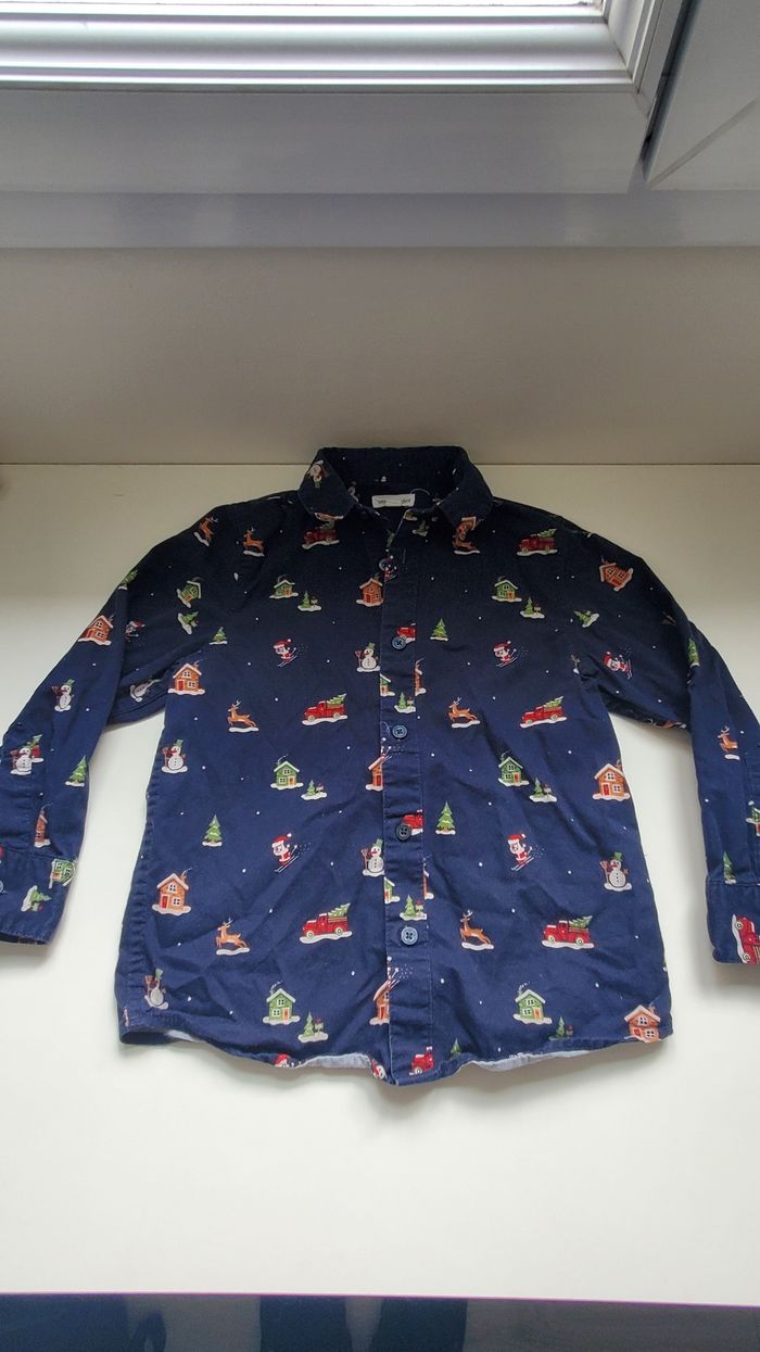 Chemise de Noël garçon