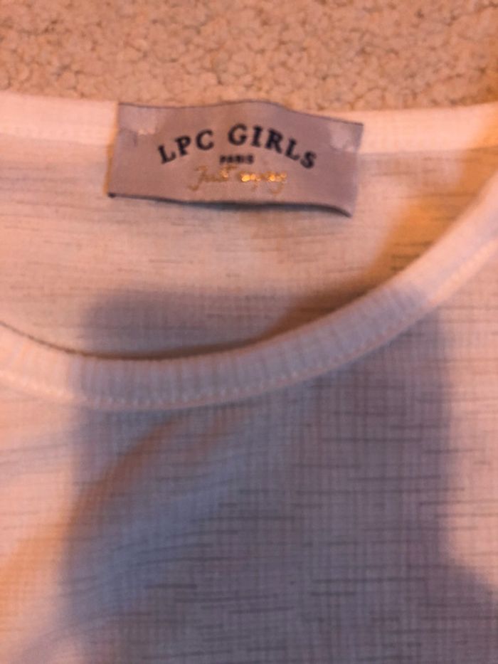 T-shirt fille 8 ans lpc - photo numéro 2