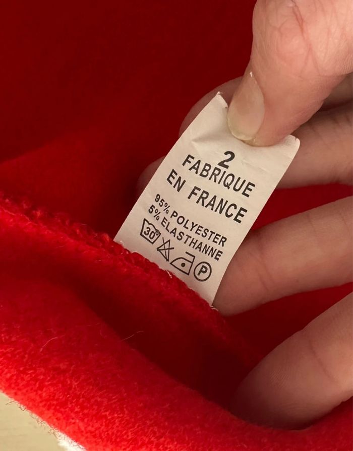 Cape / poncho fille Noël 2 ans - photo numéro 3
