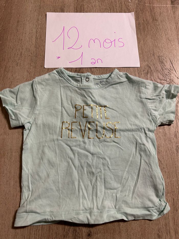 T-shirt 12 mois