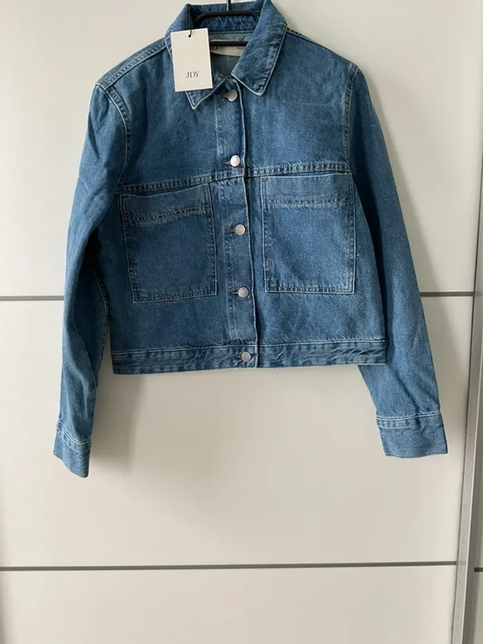 Veste en jeans courte - photo numéro 2
