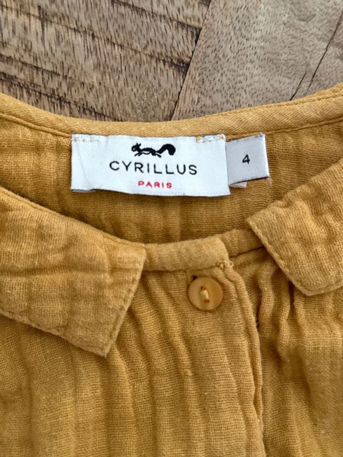 Blouse gaze de coton 4 ans cyrillus - photo numéro 2