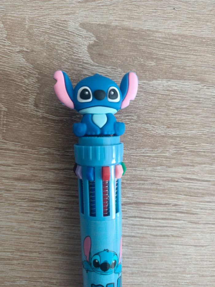Stitch stylo multi couleurs neuf