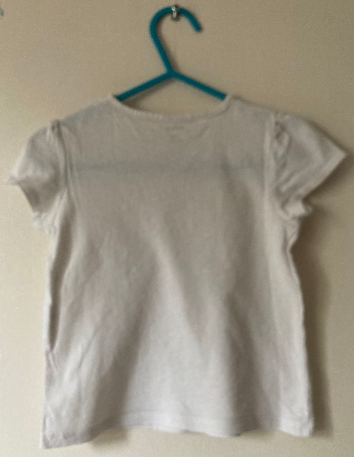 Tee-shirt imprimé pailleté doré taille 18 mois - photo numéro 3