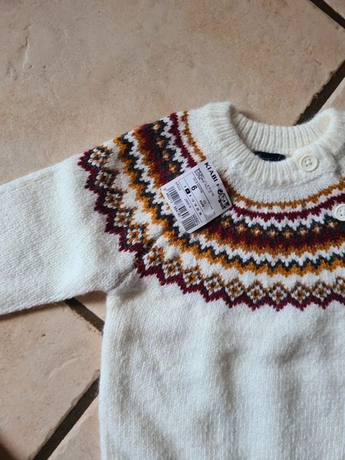 Pull 6 mois kiabi - photo numéro 2
