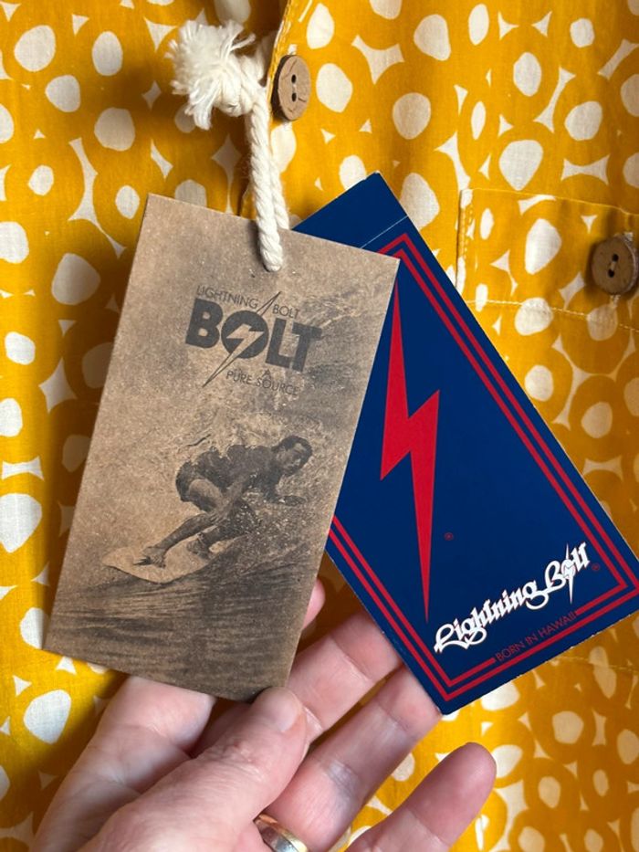 Chemise homme Lignhtning Bolt - photo numéro 5