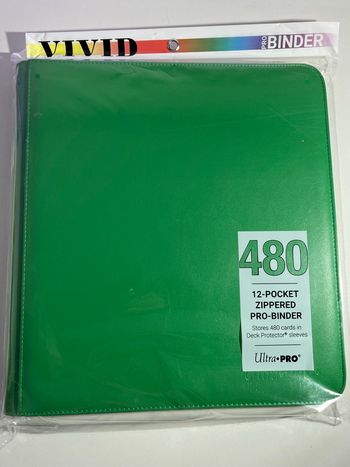 Binder Vert 480 Ultra PRO Vivid 