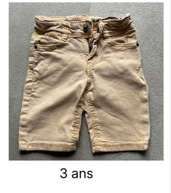 Short taille 3 ans