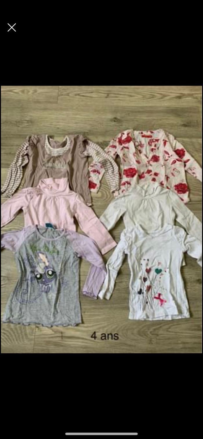 Lot 4 ans fille