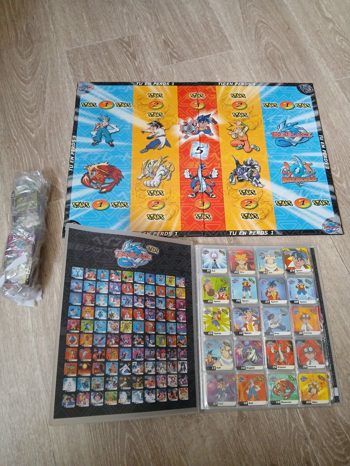 Jeu de Staks beyblade panini - photo numéro 5