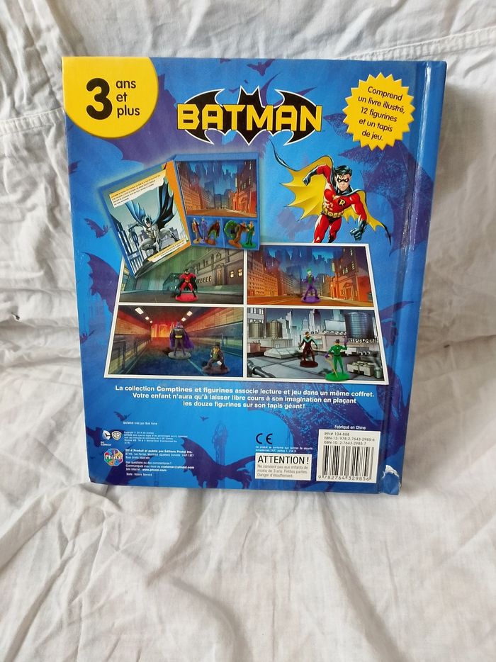 Comptines et figurines batman phidal - photo numéro 2