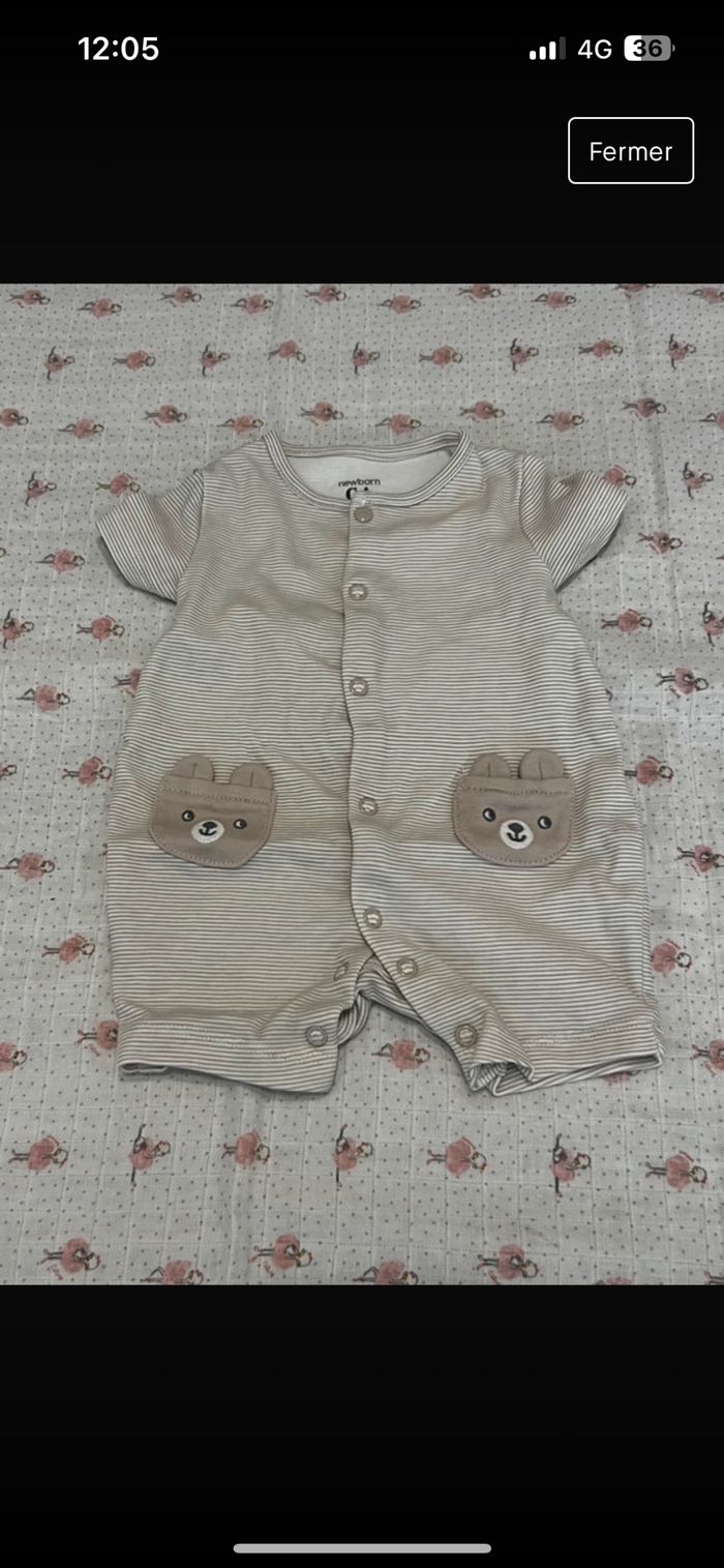 Lot vêtement fille 1 mois - photo numéro 8