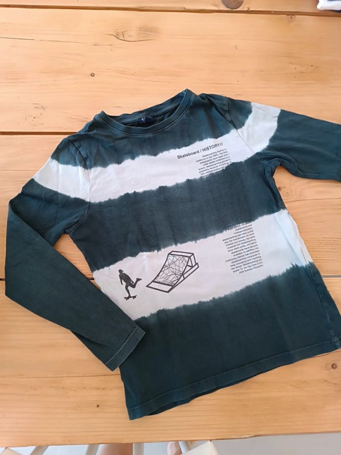 Tee-shirt manches longues 8 ans